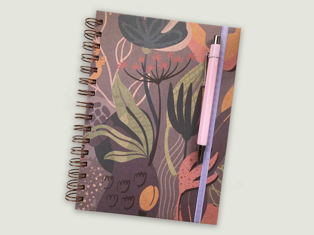 Cuaderno violeta
